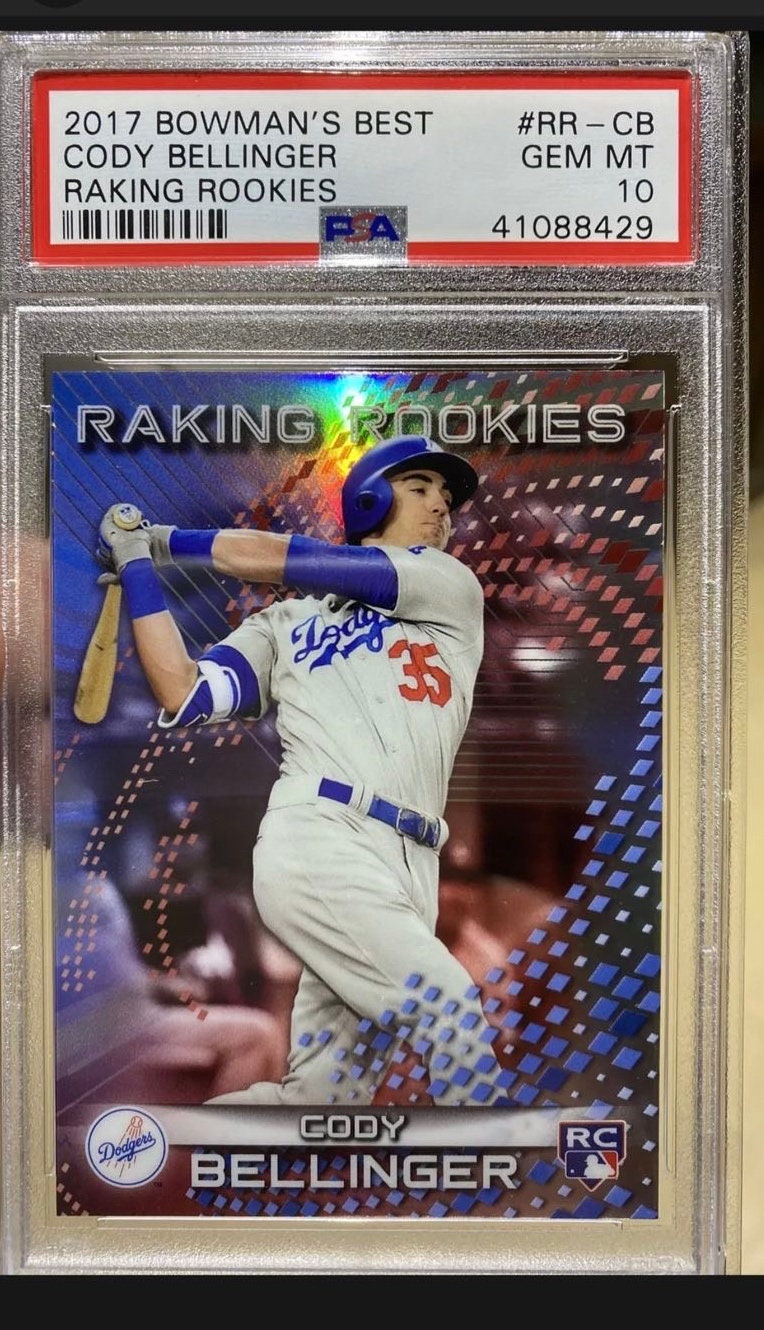 Cody Bellinger 2017 Bowmans Best Raking Rookie Card Rookie - Etsy
