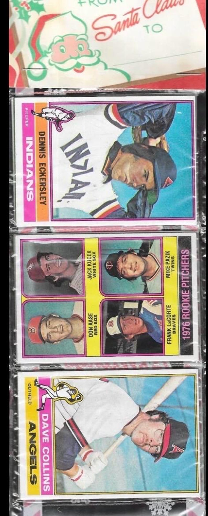 sealed 1976 Topps Holiday rack pack