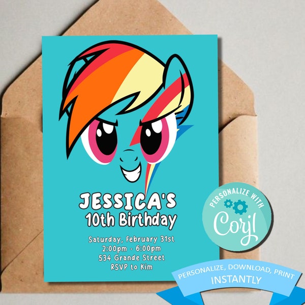 Rainbow Dash - Etsy