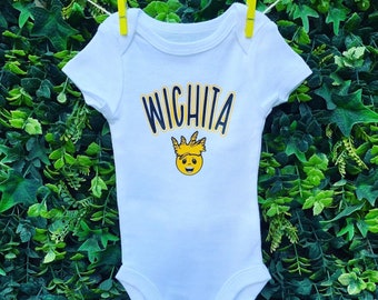 Wichita St Onesie® and Toddler Tee | Wichita State Onesie® and Toddler Tee | Shockers Onesie® and Toddler Tee