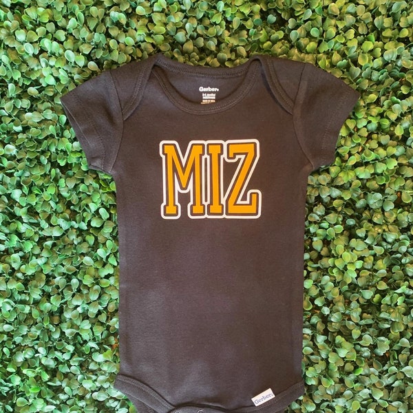 Miz Onesie® and Toddler Tee | Mizzou Onesie® and Toddler Tee | MU Onesie® and Toddler Tee