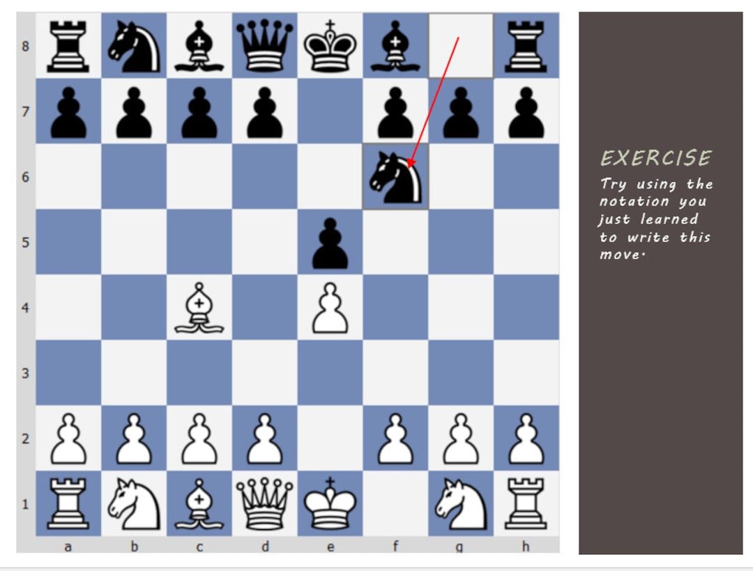 How to Use Chess Notation