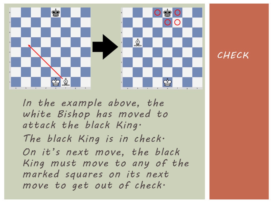 Check, Checkmate and Stalemate, what are they?