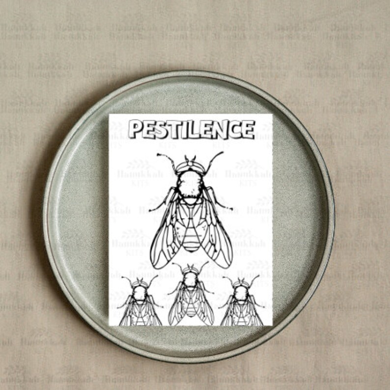 Passover Printable Coloring Pages! Fun Activity for the Jewish Holiday ...