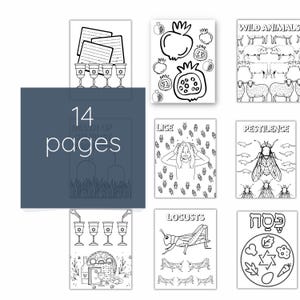 passover printable coloring pages! fun activity for the Jewish holiday pesach/passover. passover printable. passover entertainment for kids