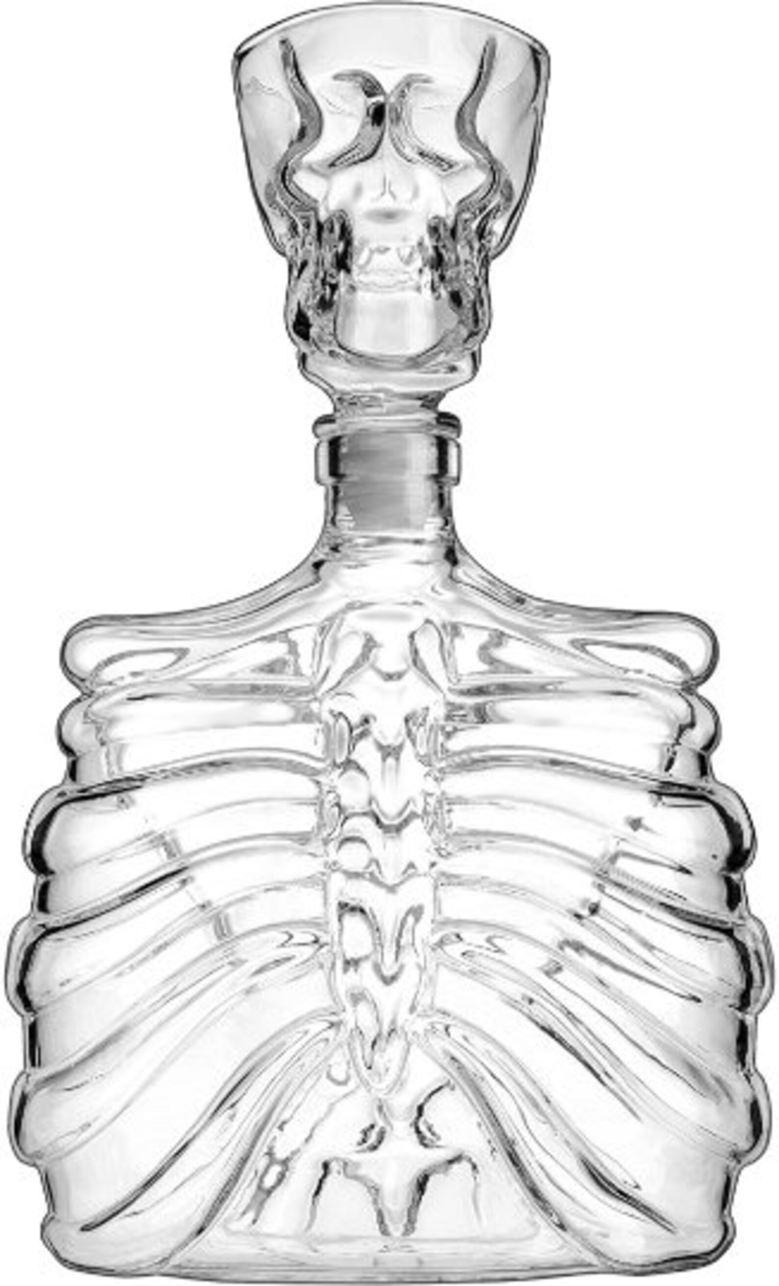 Whiskey Decanter and Shot Glass Skull Decanter Skeleton Etsy