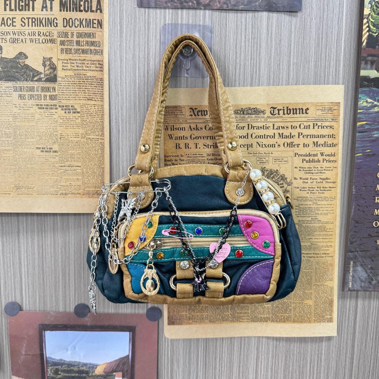 Vintage Y2k Bag - Etsy 