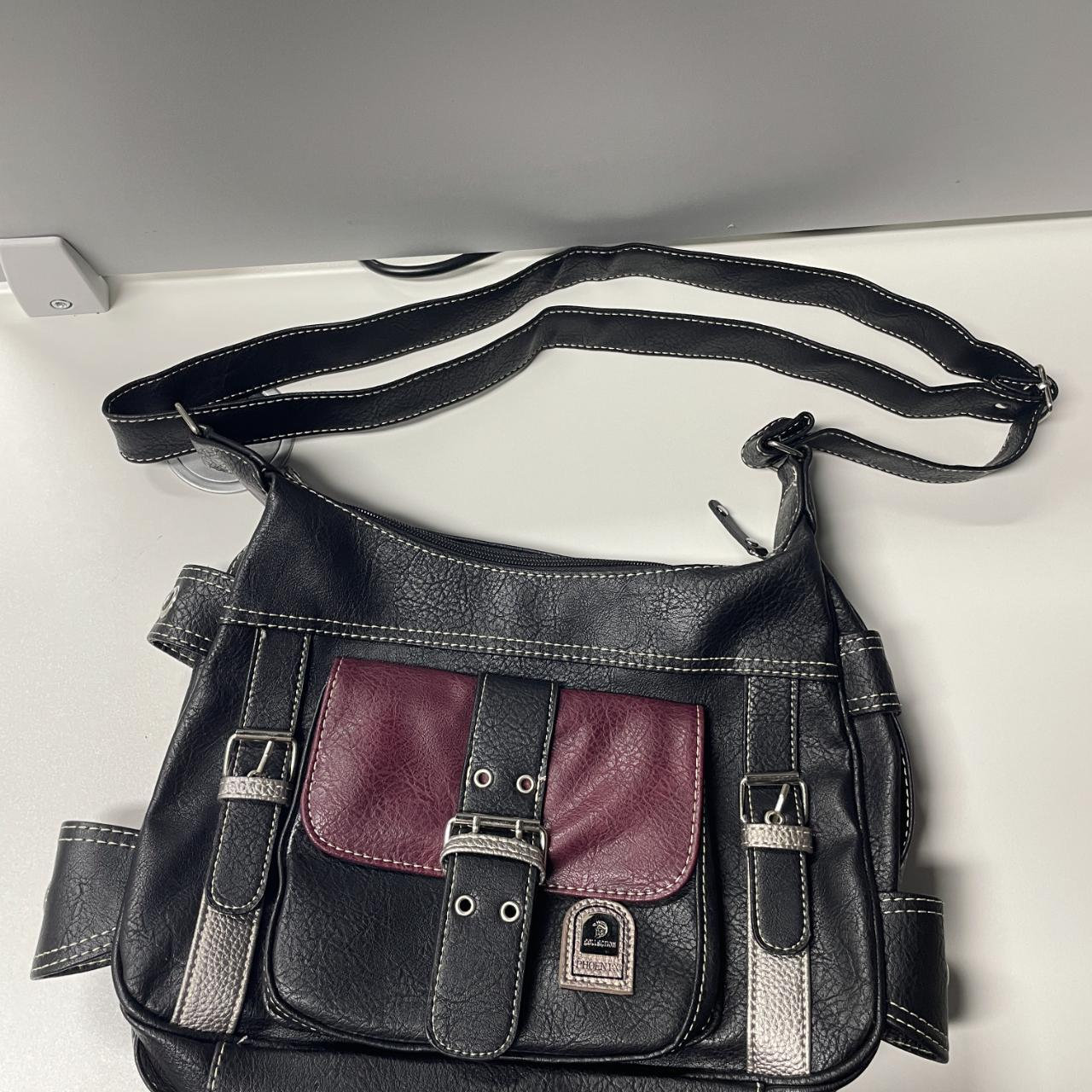 Vintage Gothic Chain Decor Bag, Punk Rivet Faux Leather Shoulder Bag, Trendy  Y2k Crossbody Zipper Bag - Temu Italy