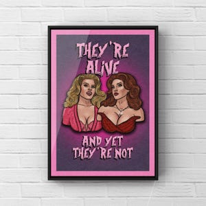Death Becomes Her Musical Print | Musical Theatre Poster | Pop Art | A4, A3, A2