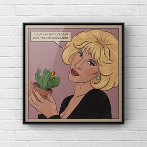 Audrey Retro Style Print | Little Shop of Horrors Poster | Musical Theatre Wall Art | UNFRAMED