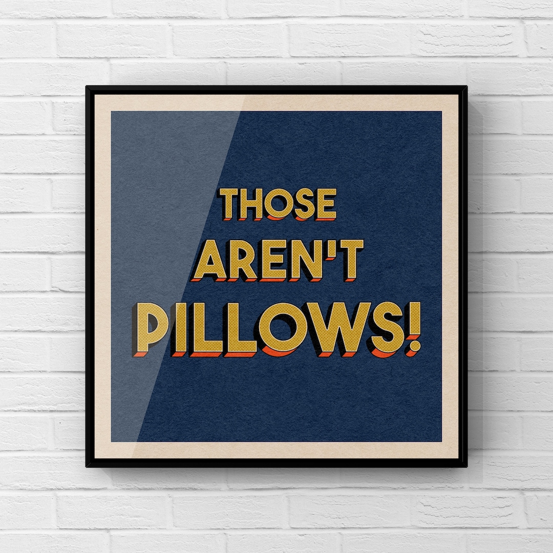 Those Arent Pillows Print Planes Trains and Automobiles Poster Steve