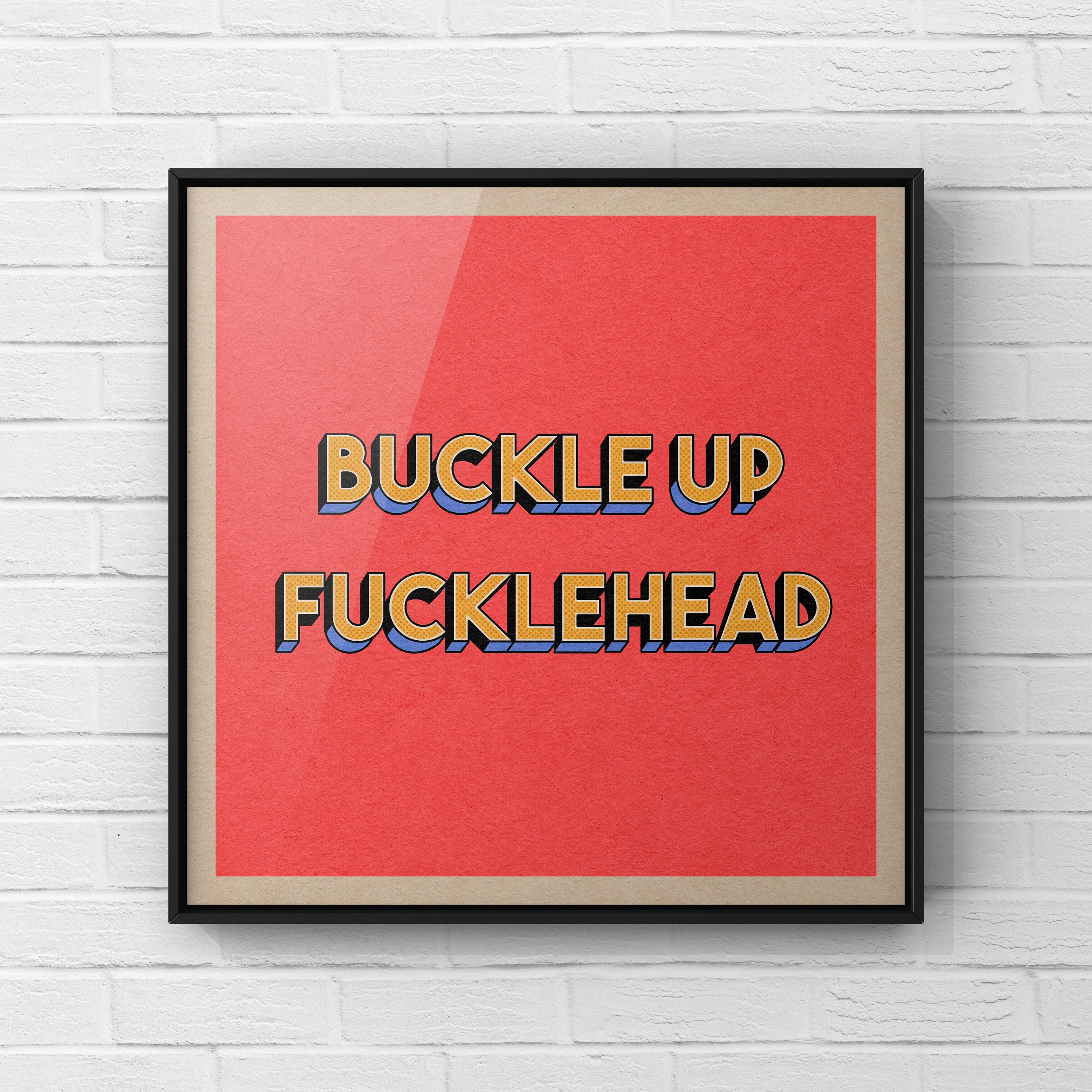 Succession 'buckle Up, Fucklehead' Mug 