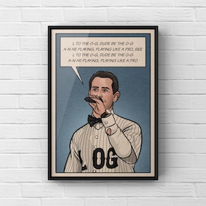 L To The O-G Print | Succession Poster | Kendall Roy | TV Show Wall Art | A4 A3 A2 A1 Poster | UNFRAMED