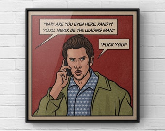 Randy Meeks | Scream 2 Movie Poster | Retro Wall Art | Horror Movie Quotes | Film Script