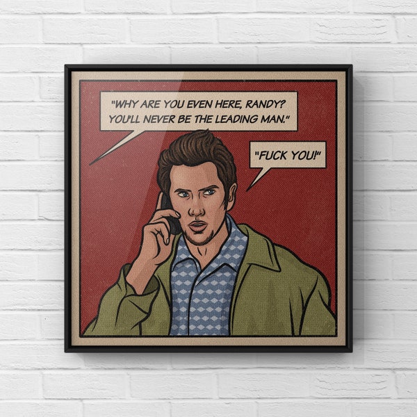 Randy Meeks | Scream 2 Movie Poster | Retro Wall Art | Horror Movie Quotes | Film Script