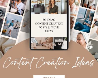 All in One Simple Content Creation and Niche Social Media Posts Ideas | Tiktok, Instagram, Facebook, Pinterest & YouTube