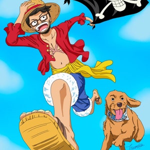 Turn yourself into a cartoon character! Custom portrait, Digital Painting, Digital Portrait (1-2 individuals)