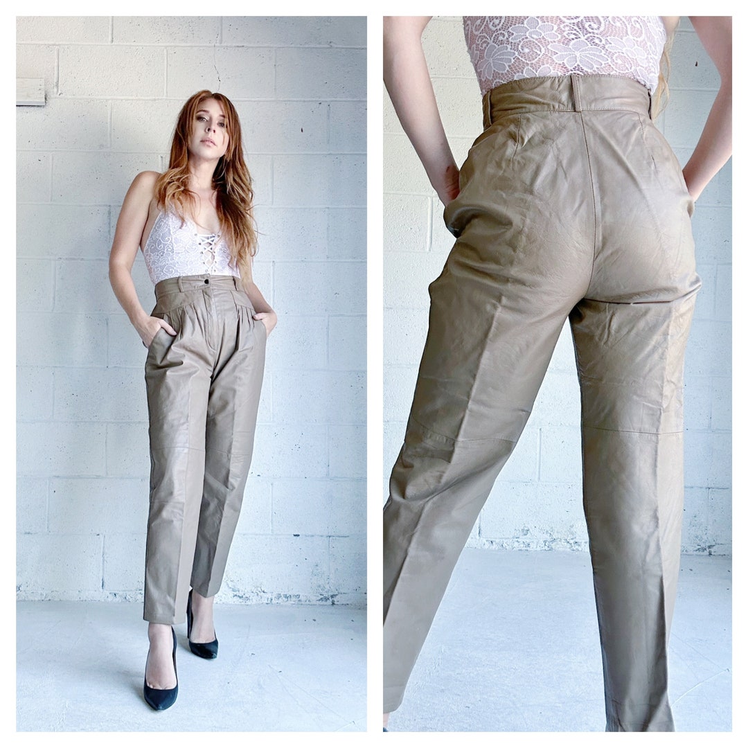 Pia Tan Leatherette Trousers main image 1
