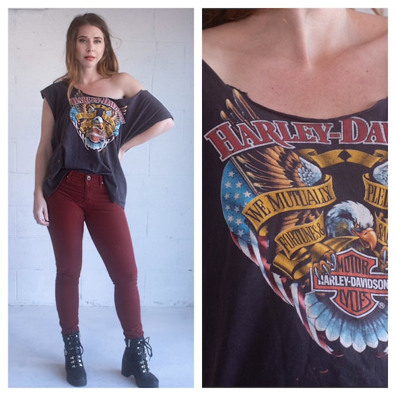 Vintage motorcycle graphic t - Gem