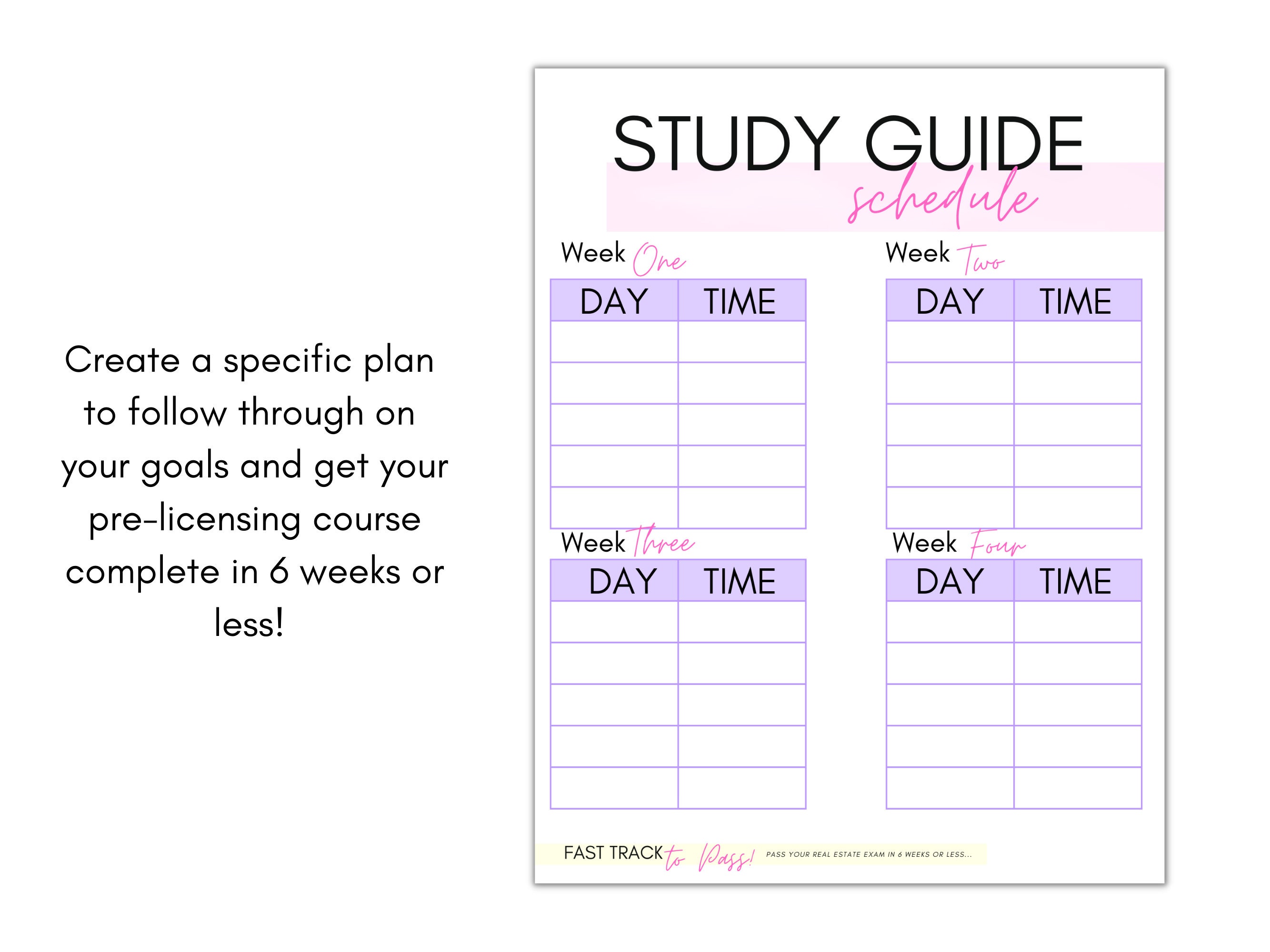 Complete Real Estate Exam Study Guide Note Taking Strategy 47 Pages