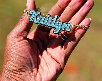 Children's Nameplate Necklace