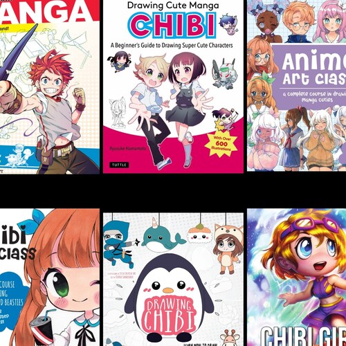 Book Draw Manga Book Learn To Draw Manga Anime Drawing Etsy Ireland