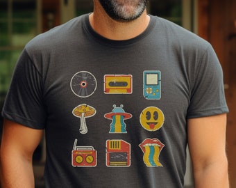 80's T-Shirt, throwback t-shirt, 80's party shirt, 1980s tee, Nostalgia shirt, Remembering the 80's, I love the 80's, retro shirt