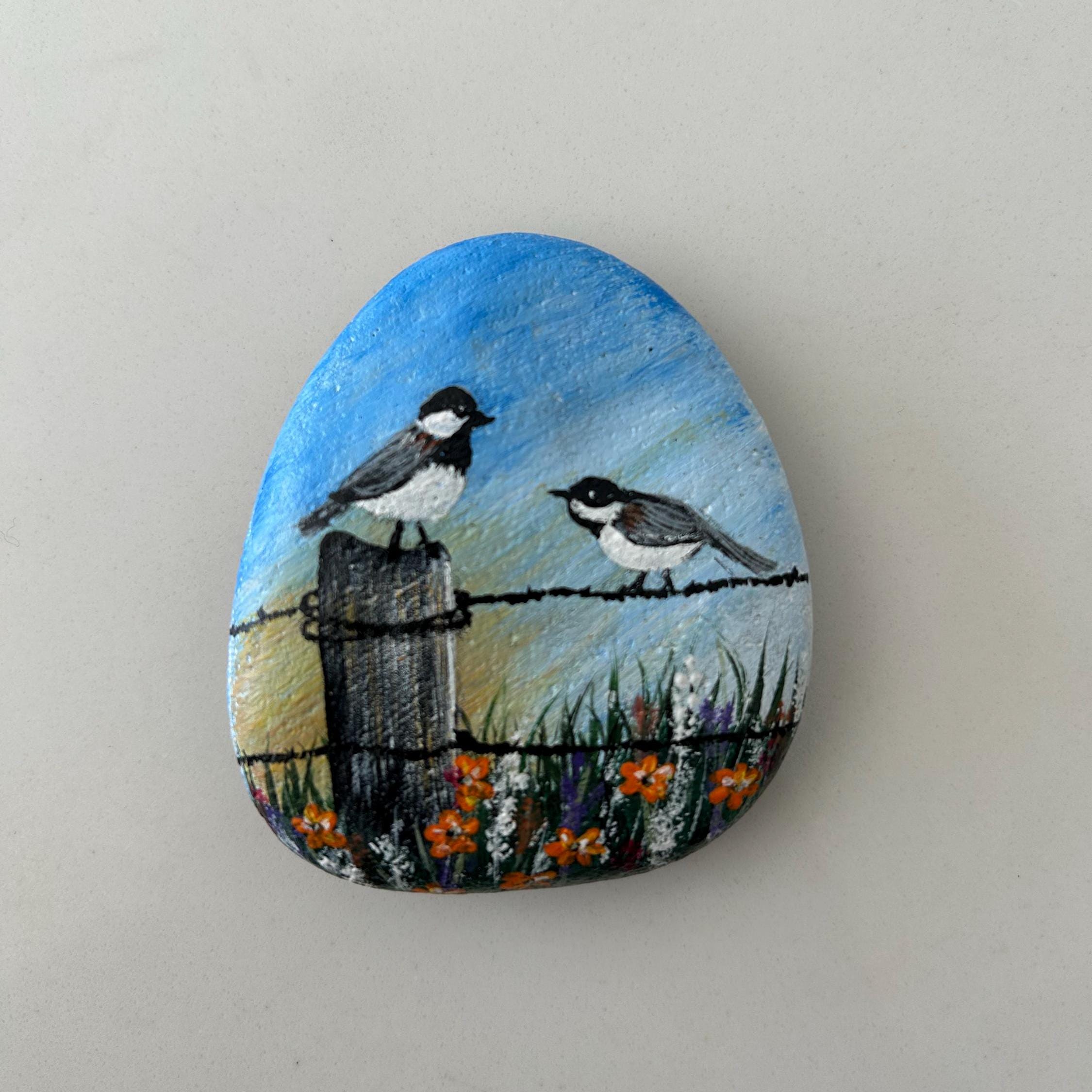 Spring Painted Rock, Hand Painted Rock, Rock Art, Unique Gift for ...