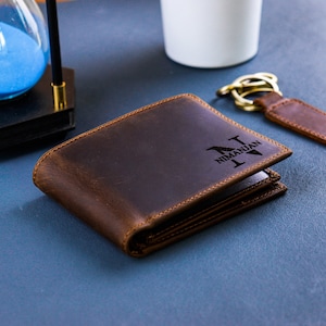 High quality Dark brown wallet