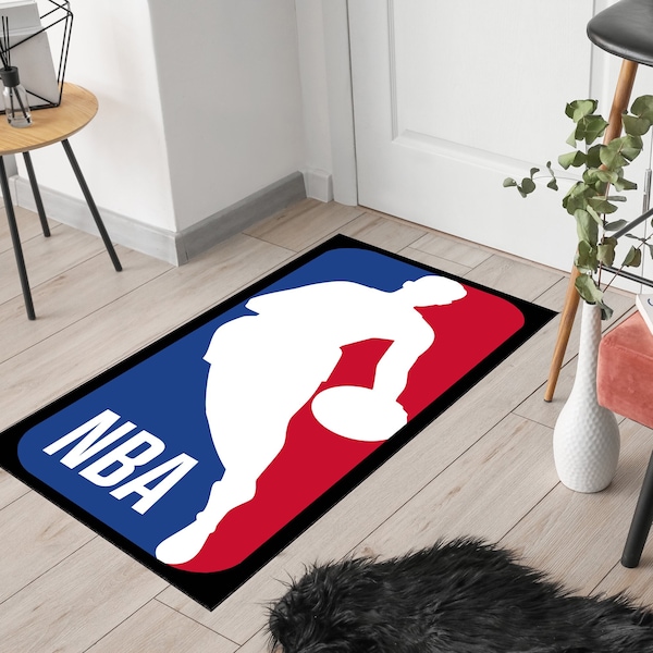 NBA Rug For Fan, Modern Rug, Basketball Rug Carpet, Kids Room Rug, Custom Rug,Floor Rug, Home Decor Rug, Area Rug, Salon Rug, Popular Rug