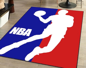 Nba Rug, Basketball Rug, Kids Rug, Teams Rug, Kids Room Rug, Digital Printed Rug,Custom Rug, Floor Rug, Area Rug, Modern Rug, Popular Rug