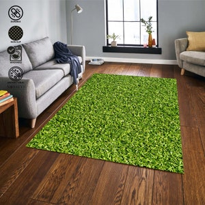 Wet Grass, Bath Mat, Wet Grass Rug, House warming, Wedding Present, Home Decor, Bath Decor, Bathroom Decorations, Non slip Bath Rug, Mirer