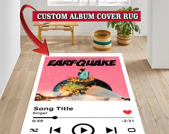 Custom Album Cover Rug,Personalized Album Cover,Album Cover Rug,Area Rugs,Custom Rug,Album Cover Poster,Custom Poster,Music Poster