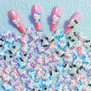 Hello Kitty Nail Charms