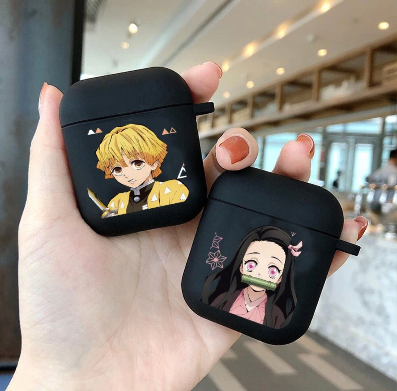 Pastele Ao Ashi Anime Custom Personalized AirPods Case Shockproof