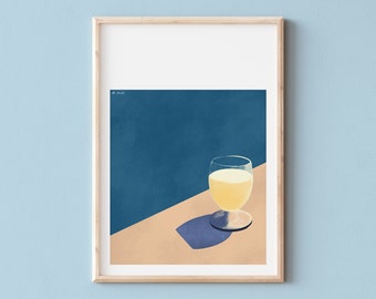 MARSEILLE POSTER, RICARD poster, Marseille patsis, Marseille home decoration Marseille city poster, Marseille alcohol poster