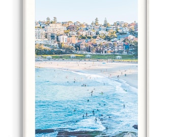 Bronte Strand Wandkunst | Küsten Fotografie Druck | Sydney Ocean Dekor | Australien