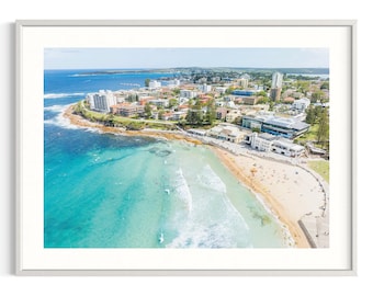 South Cronulla Beach Luftbild – Küstenwandkunst Australien