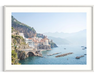 Atrani, Italy print | Amalfi Coast photography | Coastal wall art