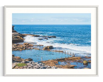 Mahon Pool Photography Print | Sydney Ocean Pool | Maroubra Coastal Wall Art