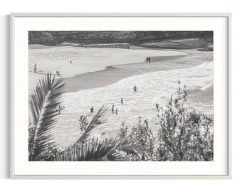 Bronte Beach | Black and white photography | Surf print | Australia art