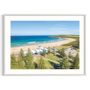 Maroubra Pavilion | Beach from above | Australia art photography | Aerial print