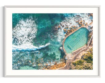 Bronte Ocean Pool print | Coastal photography | Sydney wall art
