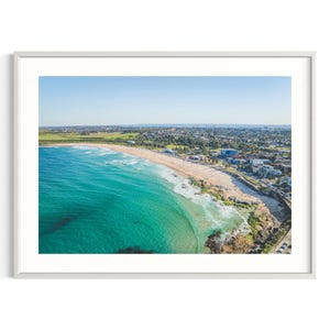 Playa Maroubra / Fotografía oceánica / Arte australiano desde arriba