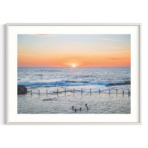 Mahon Pool | Sunrise photography | Maroubra | Australian art print