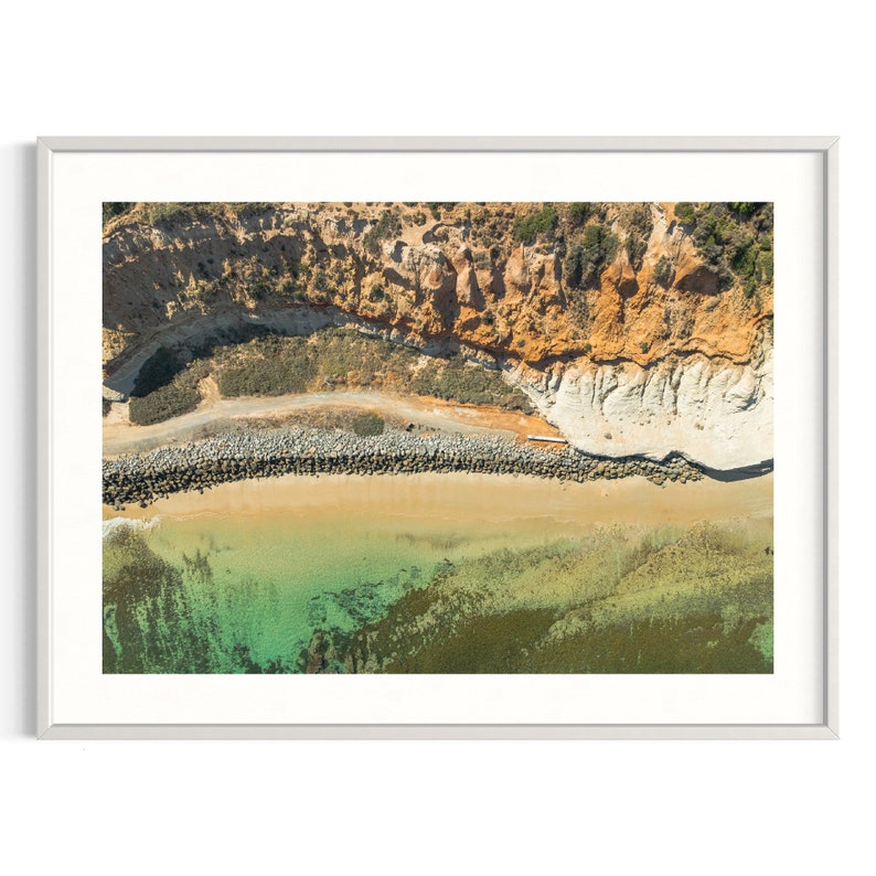 Port Noarlunga Drone Photography Giclée Art Print Adelaide South
