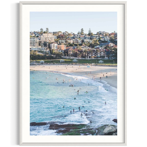 Bronte Strand | Meerlandschaft Fotografie | Küsten Poster | Giclée Kunstdruck | Australien