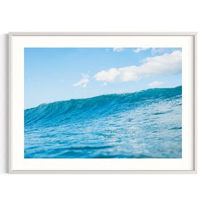 Ocean print | Wave photography | Maroubra | Australia art