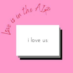 Valentine&#39;s Day Card, Valentines Card Printable, I Love Us Card, Valentine Romance Card, Valentines Card Template, Instant Download Pdf