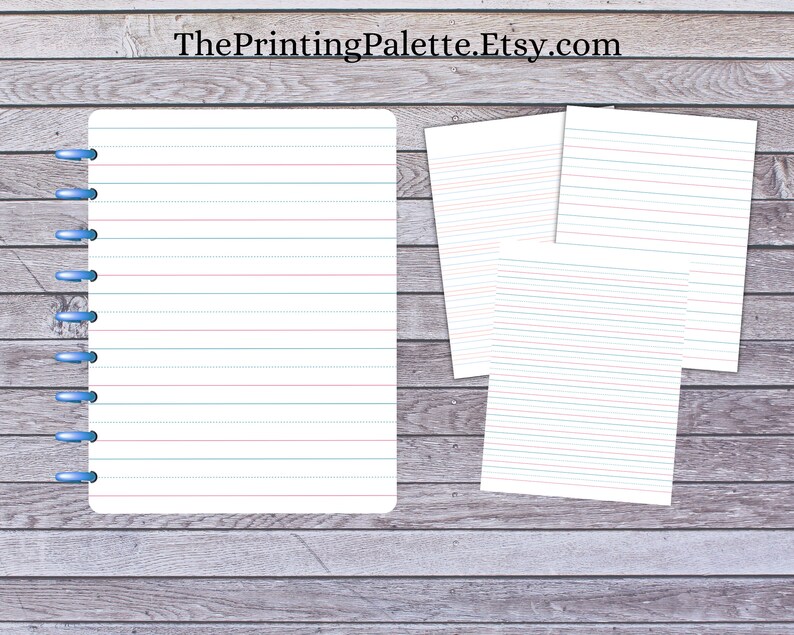 Handwriting Paper Digital, Handwriting Paper Printable, Practice